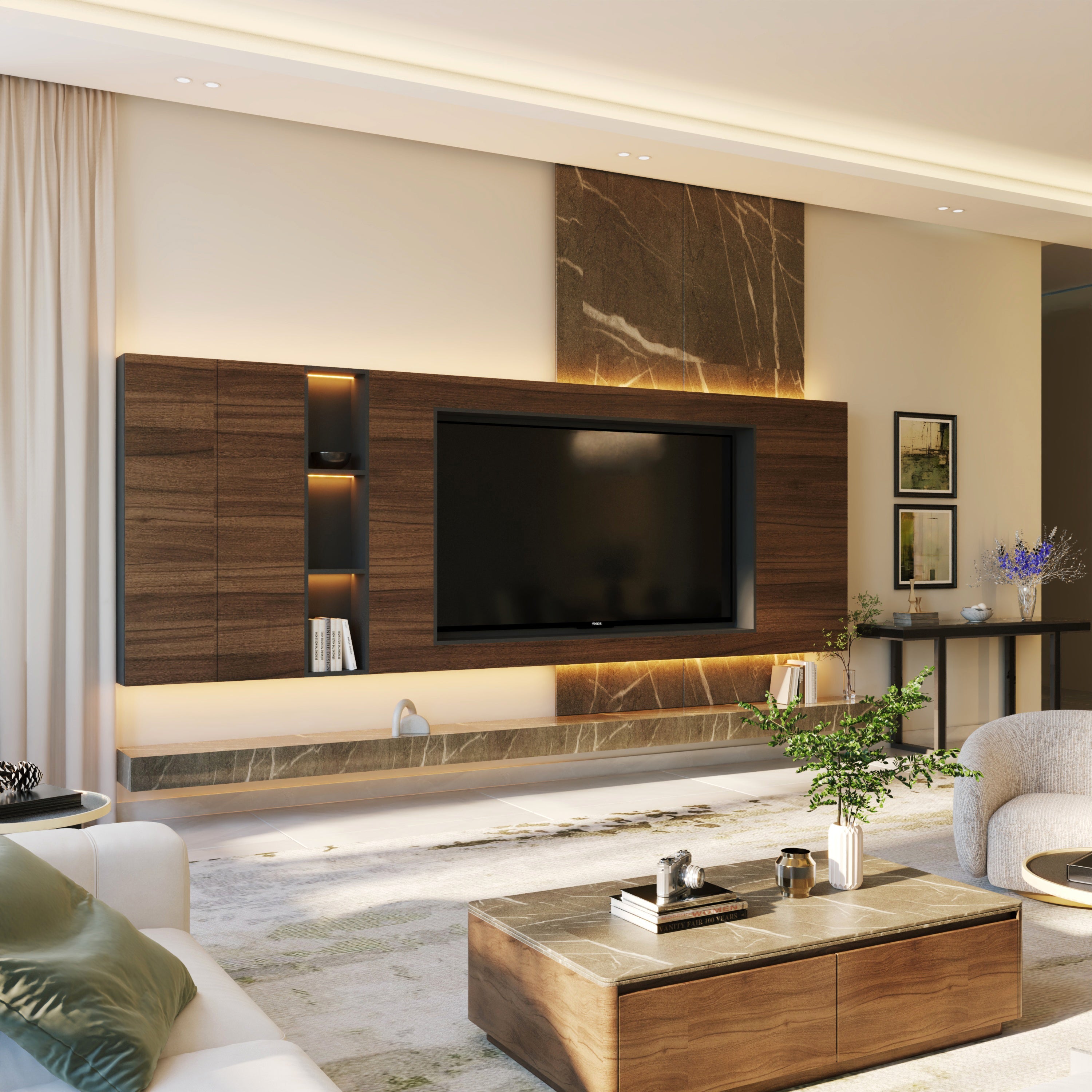 Living Room Furniture – شركة غانم ديزاين Ghanim Design Interiors