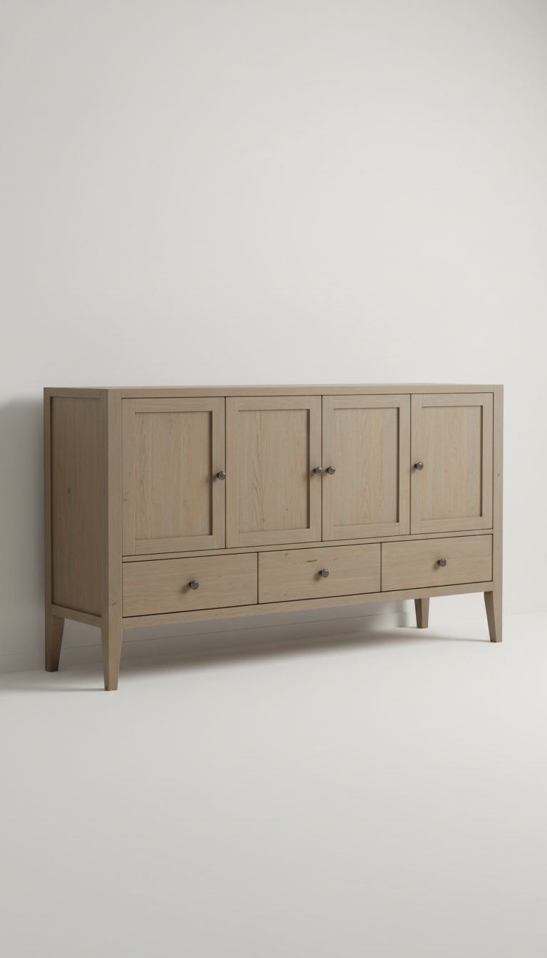 Ash Taupe Sideboard