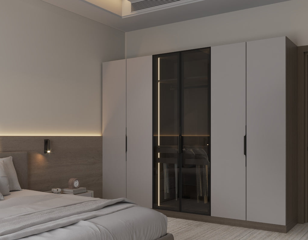 Designer 6 Door Wardrobe