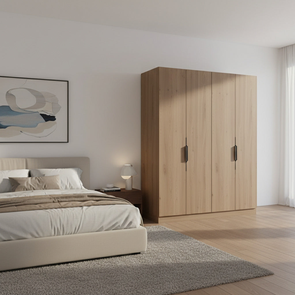 Wardrobe 4 Wooden Door