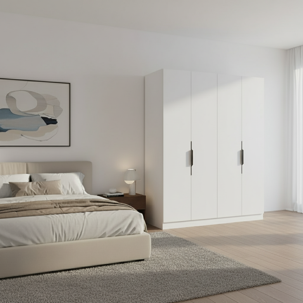 Wardrobe 4 Wooden Door