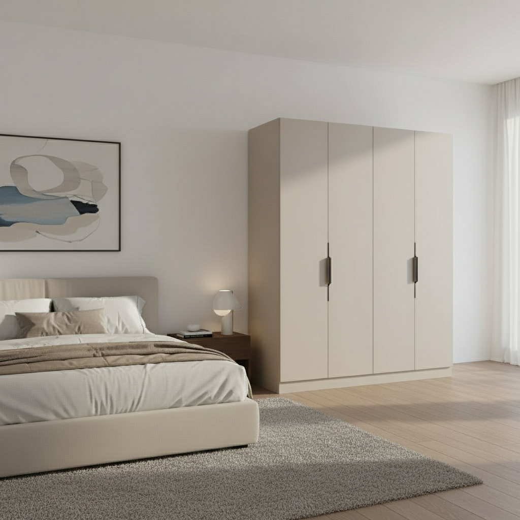 Wardrobe 4 Wooden Door