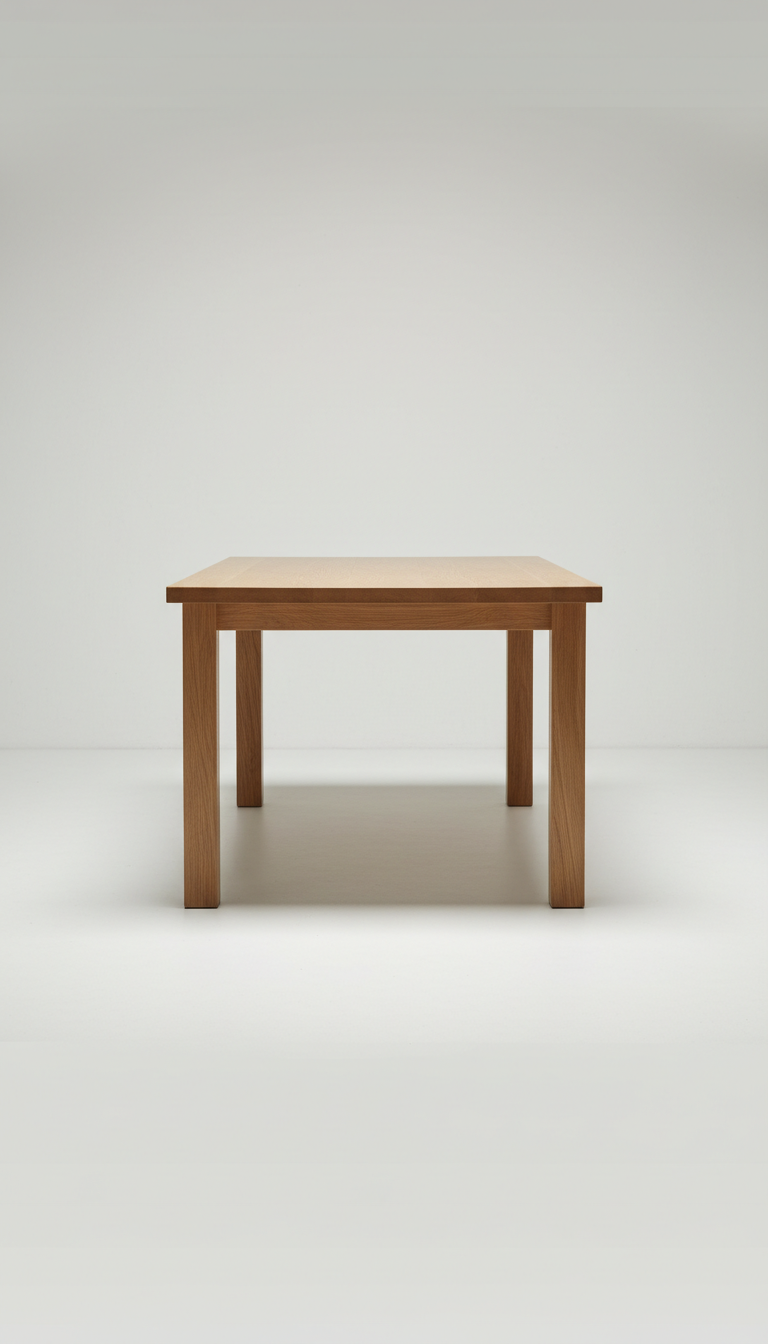 Natural Oak Dining Table