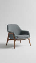 Slate Grey Lounge Chair