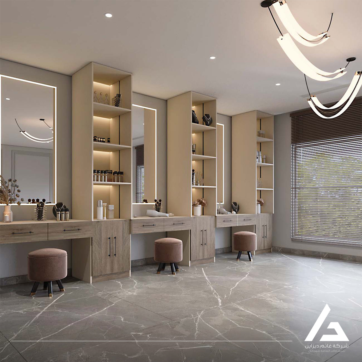 Double Dressing table