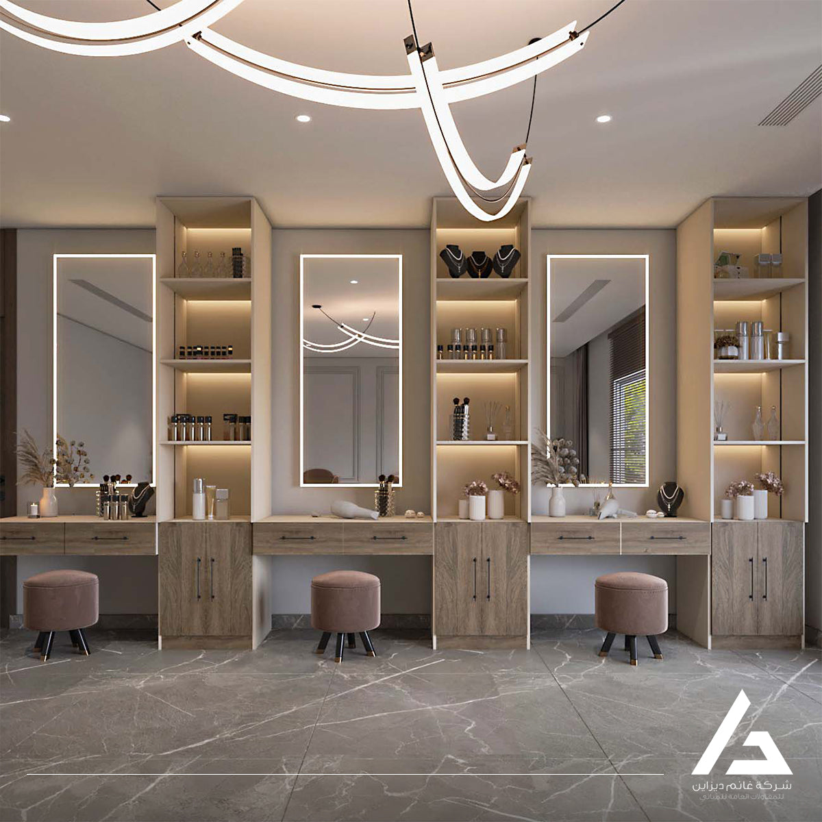 Double Dressing table