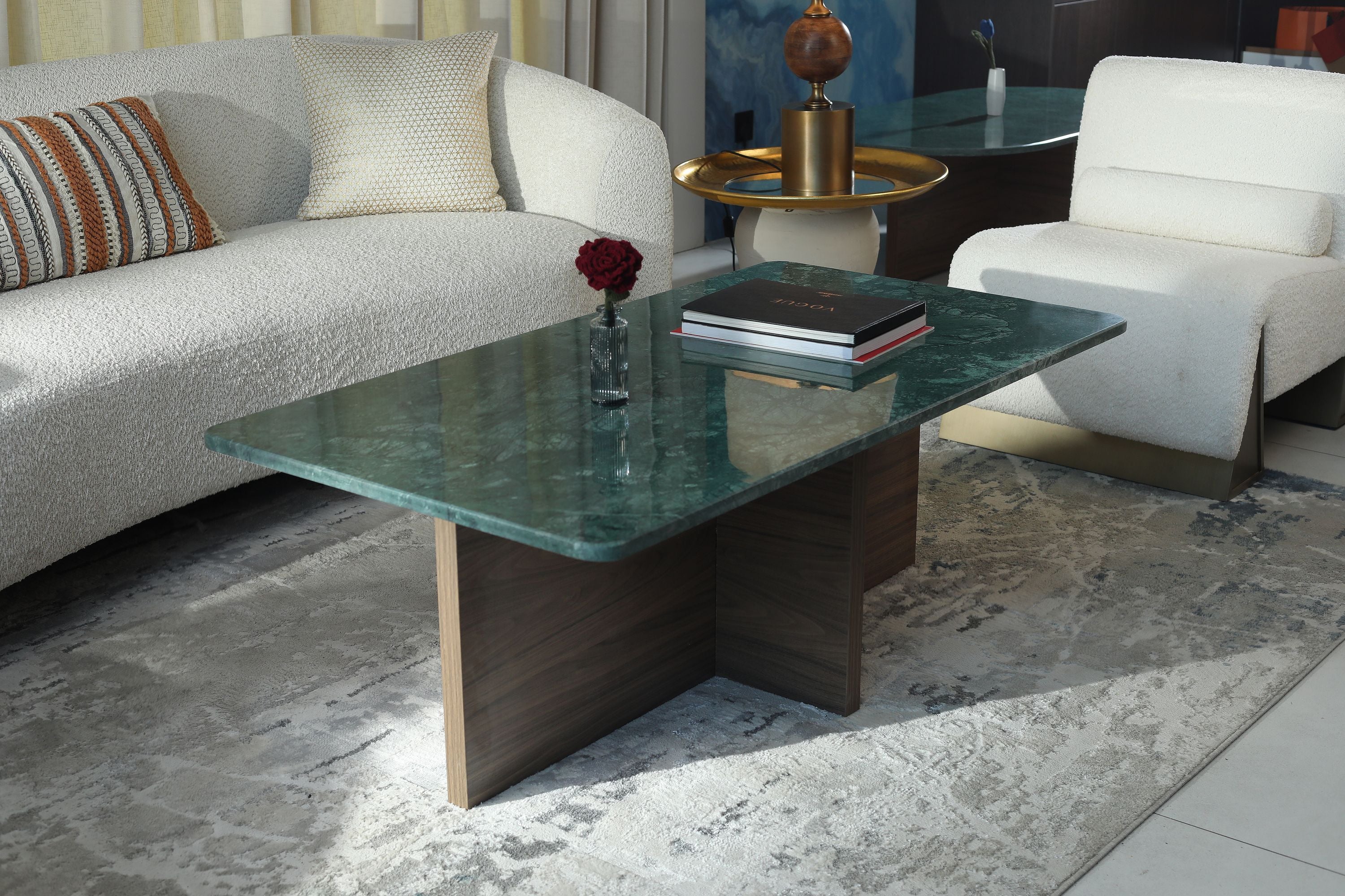 Marble Top Coffee Table