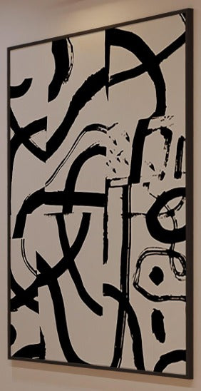Wall painting  1200x1500mm Ghanimdesign