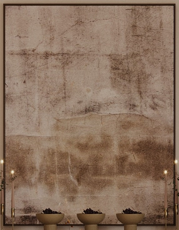 Wall painting  custom painting mystic brown 1500x2000mm Ghanimdesign